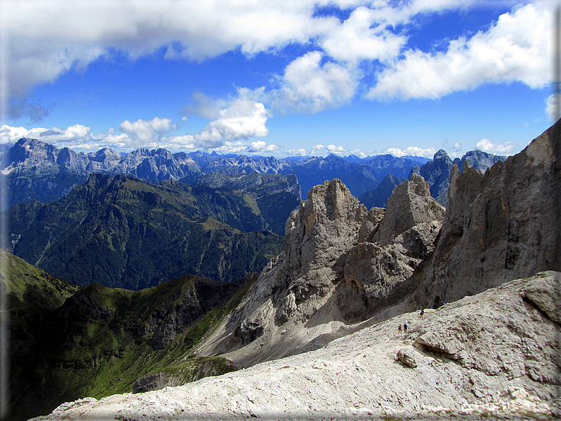 foto Passo Valles, Cima Mulaz, Passo Rolle